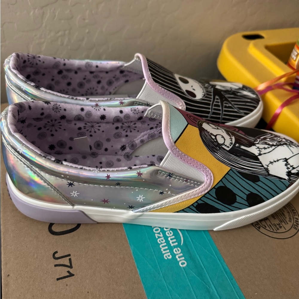 Nightmare Before Christmas Slip-On Shoes - Picture 3 of 5